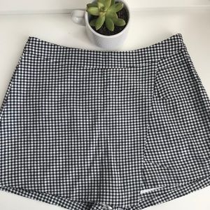 plaid skirt